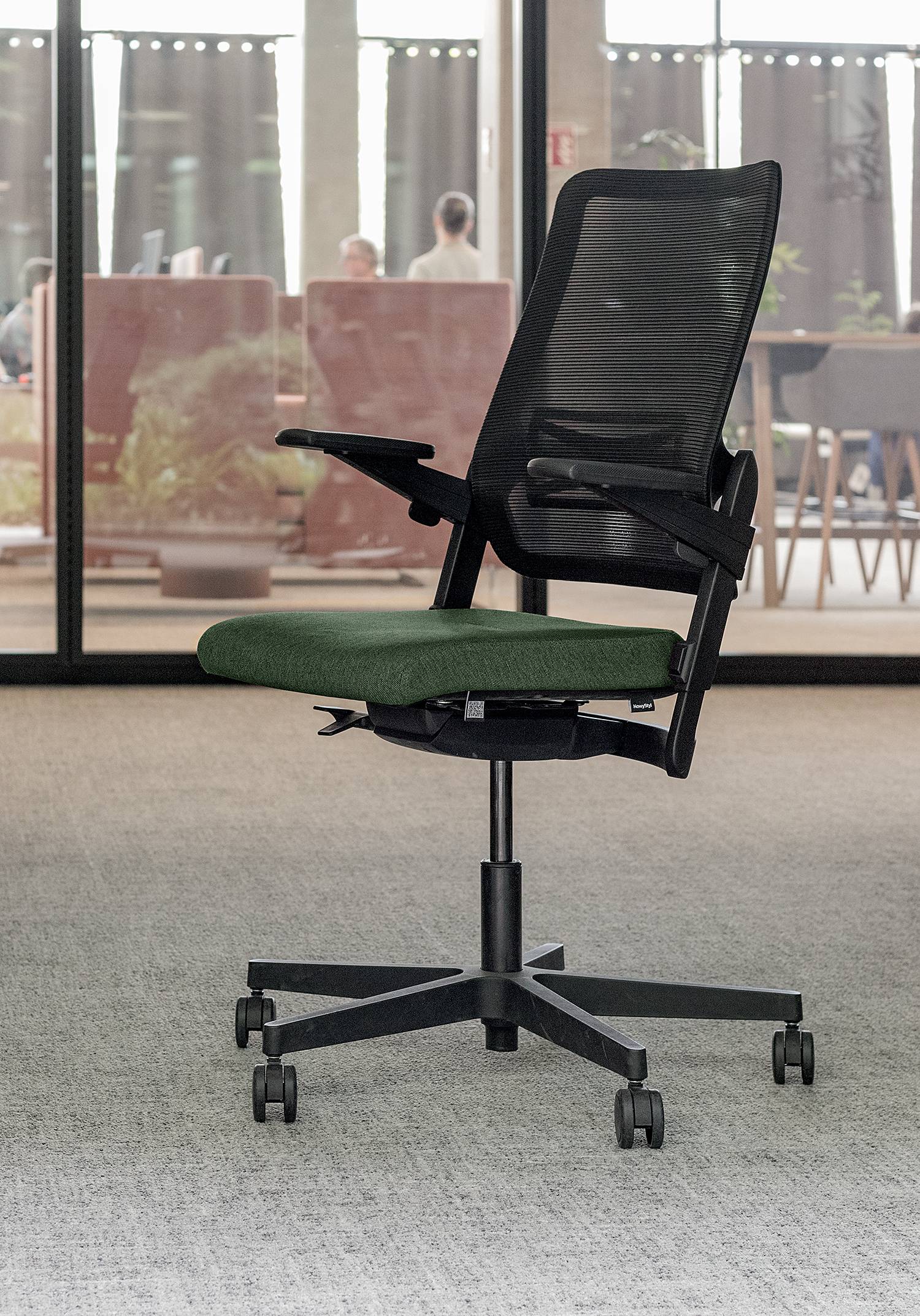 home24 Ergonomischer Bürostuhl XILIUM TYP A 58 x 101 x 67cm Grün/Dunkelgrün home24 Ergonomischer Bürostuhl XILIUM TYP A 58 x 101 x 67cm Grün/Dunkelgrün von home24