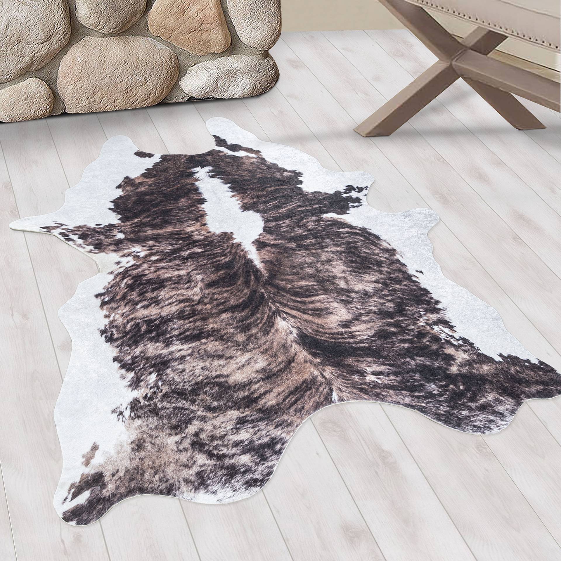 home24 Fellteppich Etosha Typ C Braun 150 x 200cm Polyester home24 Fellteppich Etosha Typ C Braun 150 x 200cm Polyester von home24