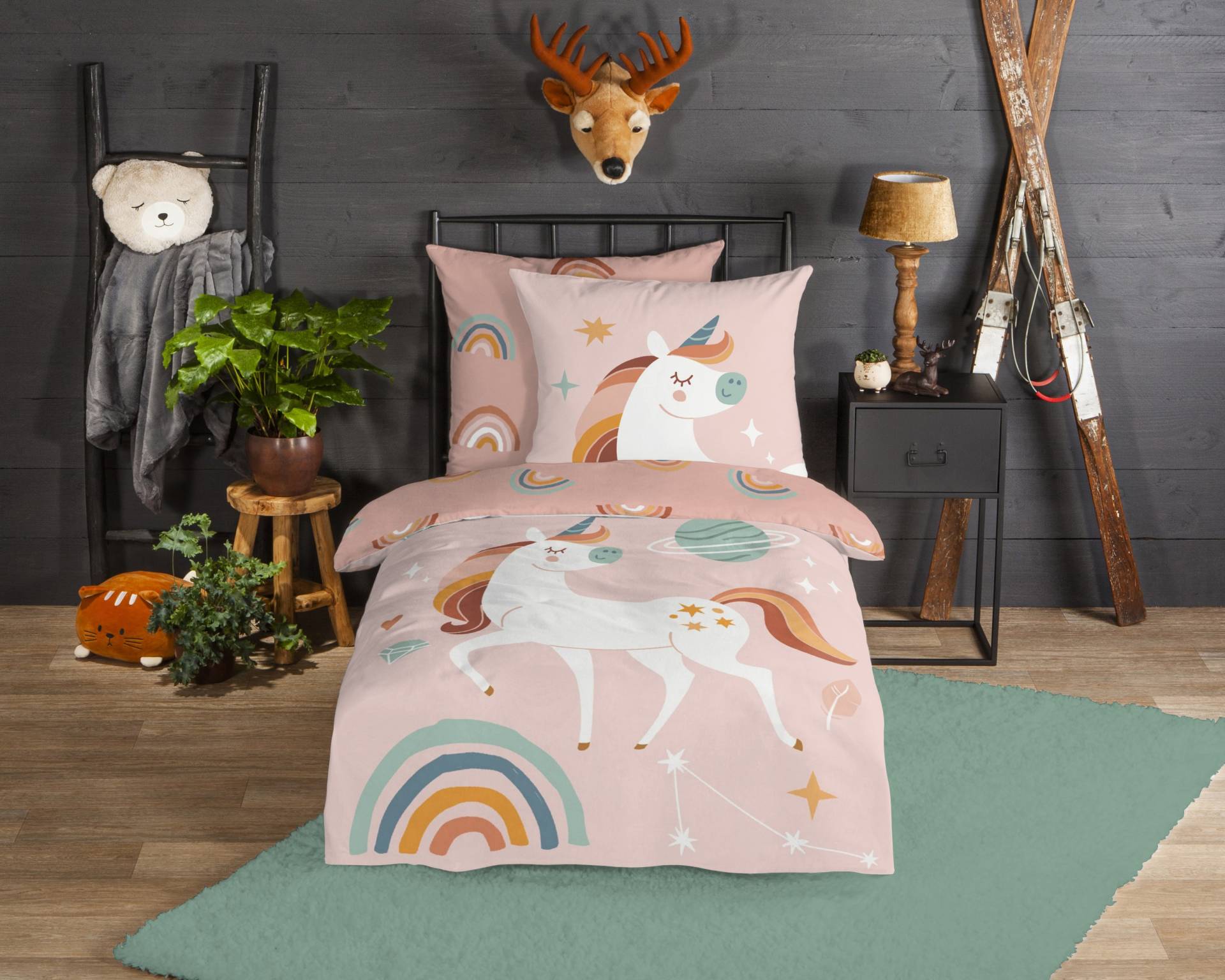 home24 Flanell-Bettwäsche 30982 135 x 200 cm + Kissen 80 x 80 cm Pink home24 Flanell-Bettwäsche 30982 135 x 200 cm + Kissen 80 x 80 cm Pink von home24
