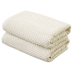 home24 Handtuch Ocean 2er-Set 50 x 0 x 100cm Beige/Creme home24 Handtuch Ocean 2er-Set 50 x 0 x 100cm Beige/Creme von home24
