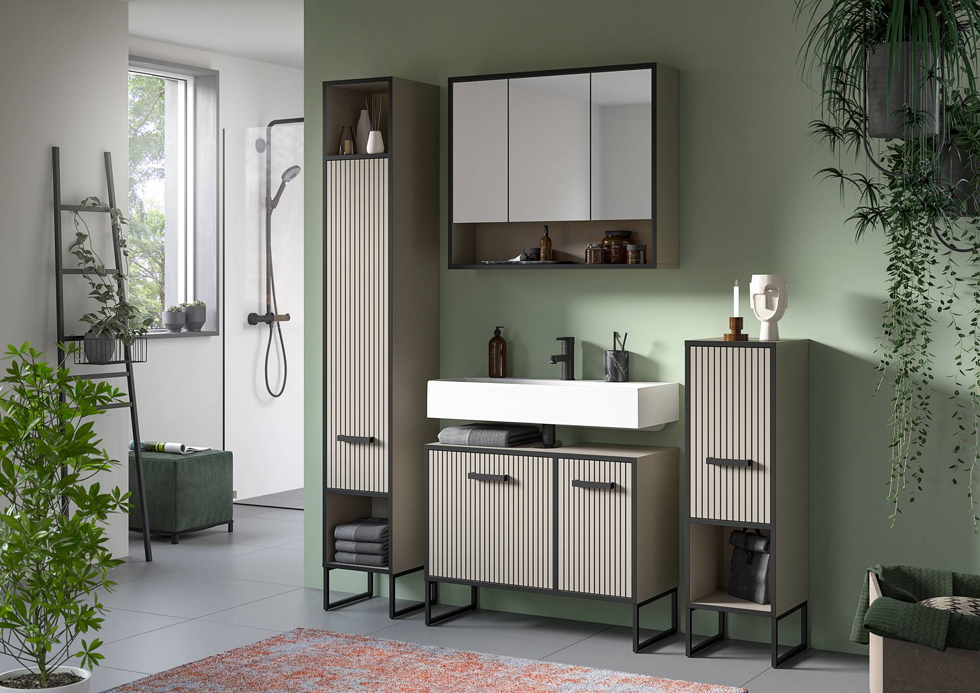 home24 Hochschrank schmal 30 x 192 x 32cm Beige/Kaschmir home24 Hochschrank schmal 30 x 192 x 32cm Beige/Kaschmir von home24