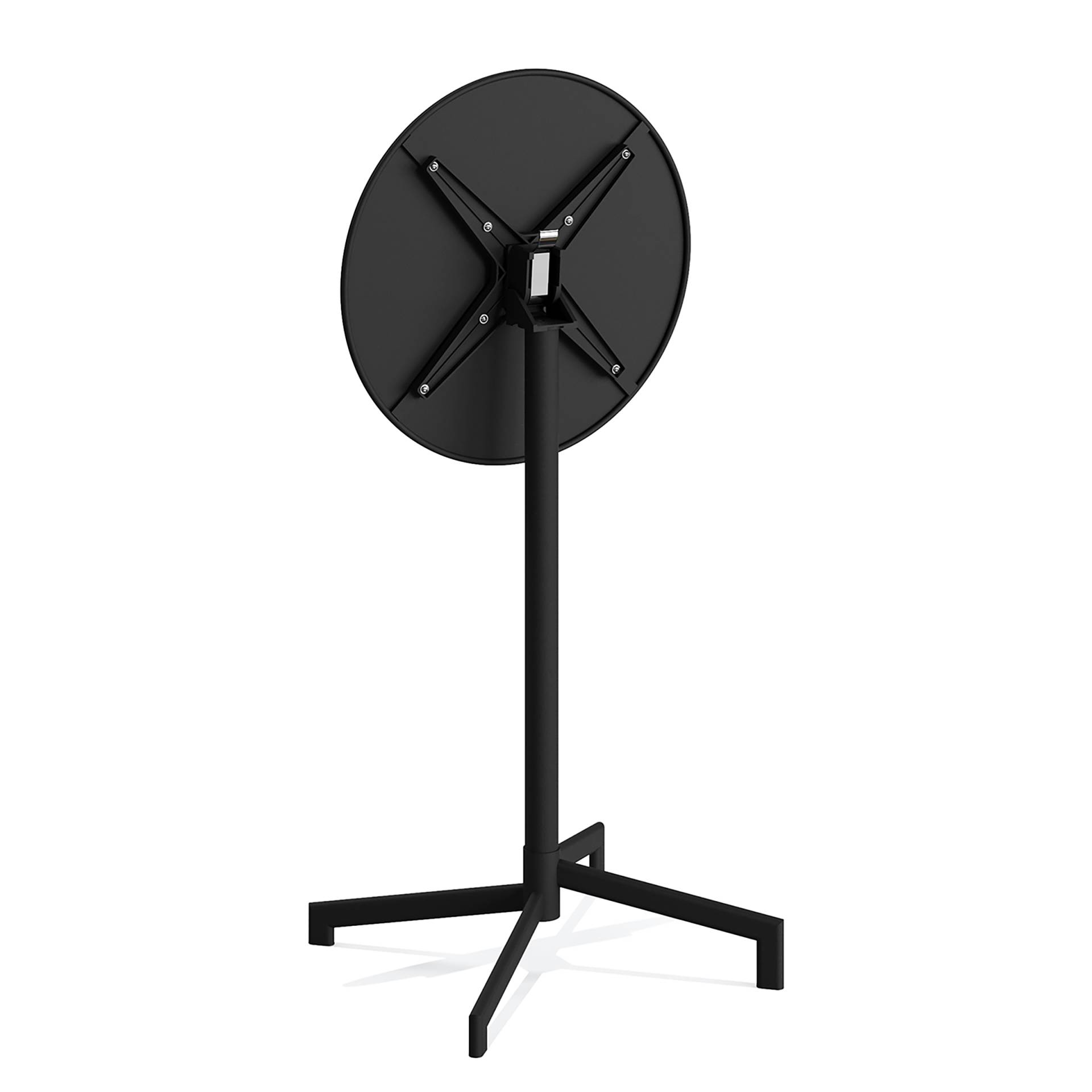home24 Klapptisch Arneva Stahl, pulverbeschichtet 60 x 74 x 60cm Schwarz/Schwarz home24 Klapptisch Arneva Stahl, pulverbeschichtet 60 x 74 x 60cm Schwarz/Schwarz von home24