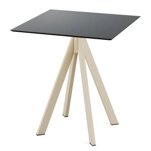 home24 Klapptisch Idomi rechteckig A Tischplatte: Holzverbundplatte, melaminbeschichtet Gestell: Edelstahl, pulverbeschichtet 70 x 70 x 73cm home24 Klapptisch Idomi rechteckig A Tischplatte: Holzverbundplatte, melaminbeschichtet Gestell: Edelstahl, pulverbeschichtet 70 x 70 x 73cm von home24