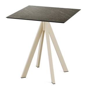 home24 Klapptisch Idomi rechteckig A Tischplatte: Holzverbundplatte, melaminbeschichtet Gestell: Edelstahl, pulverbeschichtet 70 x 70 x 73cm home24 Klapptisch Idomi rechteckig A Tischplatte: Holzverbundplatte, melaminbeschichtet Gestell: Edelstahl, pulverbeschichtet 70 x 70 x 73cm von home24