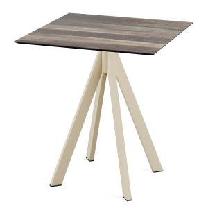 home24 Klapptisch Idomi rund A Tischplatte: Holzverbundplatte, melaminbeschichtet Gestell: Edelstahl, pulverbeschichtet Ø 70cm Multicolor/Altholz home24 Klapptisch Idomi rund A Tischplatte: Holzverbundplatte, melaminbeschichtet Gestell: Edelstahl, pulverbeschichtet Ø 70cm Multicolor/Altholz von home24