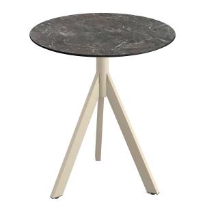 home24 Klapptisch Idomi rund B Tischplatte: Holzverbundplatte, melaminbeschichtet Gestell: Edelstahl, pulverbeschichtet Ø 70cm Multicolor/Marmor Grau home24 Klapptisch Idomi rund B Tischplatte: Holzverbundplatte, melaminbeschichtet Gestell: Edelstahl, pulverbeschichtet Ø 70cm Multicolor/Marmor Grau von home24