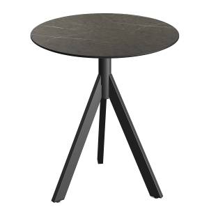 home24 Klapptisch Idomi rund B Tischplatte: Holzverbundplatte, melaminbeschichtet Gestell: Edelstahl, pulverbeschichtet Ø 70cm Multicolor/Marmor home24 Klapptisch Idomi rund B Tischplatte: Holzverbundplatte, melaminbeschichtet Gestell: Edelstahl, pulverbeschichtet Ø 70cm Multicolor/Marmor von home24