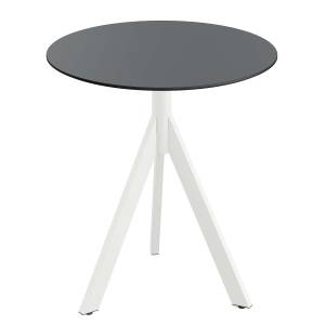 home24 Klapptisch Idomi rund B Tischplatte: Holzverbundplatte, melaminbeschichtet Gestell: Edelstahl, pulverbeschichtet Ø 70cm Multicolor/Schwarz home24 Klapptisch Idomi rund B Tischplatte: Holzverbundplatte, melaminbeschichtet Gestell: Edelstahl, pulverbeschichtet Ø 70cm Multicolor/Schwarz von home24