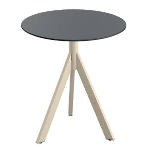 home24 Klapptisch Idomi rund B Tischplatte: Holzverbundplatte, melaminbeschichtet Gestell: Edelstahl, pulverbeschichtet Ø 70cm Multicolor/Schwarz home24 Klapptisch Idomi rund B Tischplatte: Holzverbundplatte, melaminbeschichtet Gestell: Edelstahl, pulverbeschichtet Ø 70cm Multicolor/Schwarz von home24