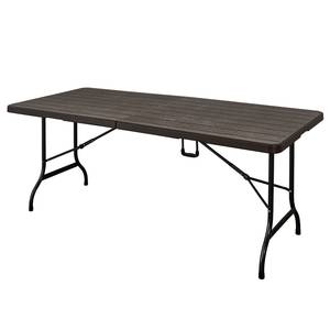 home24 Klapptisch Tabora Tischplatte: Vinyl Gestell: Stahl, pulverbeschichtet 180 x 80 cm Braun home24 Klapptisch Tabora Tischplatte: Vinyl Gestell: Stahl, pulverbeschichtet 180 x 80 cm Braun von home24