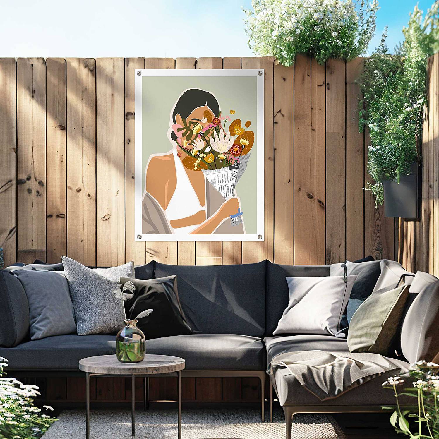 home24 Kunstdruck Blumenstrauß PVC Multicolor/Multicolor 60 x 80 x 0cm home24 Kunstdruck Blumenstrauß PVC Multicolor/Multicolor 60 x 80 x 0cm von home24