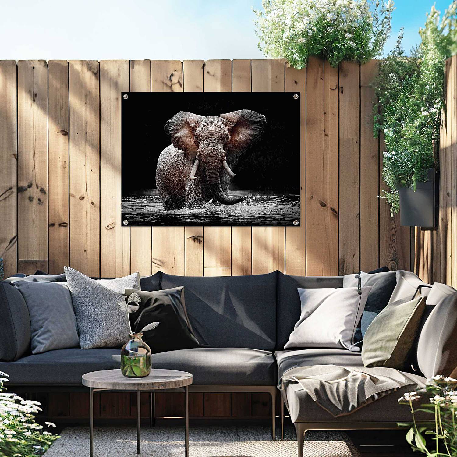 home24 Kunstdruck Elefant PVC Braun/Braun 60 x 80 x 0cm home24 Kunstdruck Elefant PVC Braun/Braun 60 x 80 x 0cm von home24