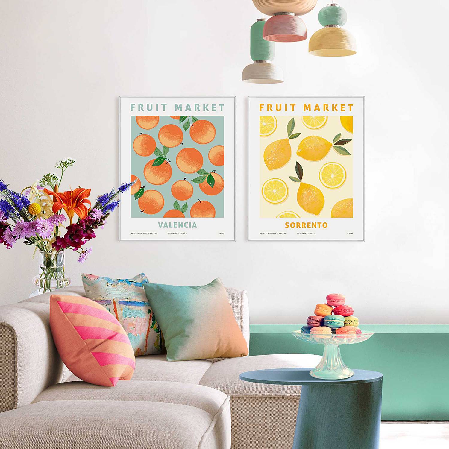 home24 Kunstdruck Fruit Lovers 2er-Set Gerahmtes Holzbild, beschichtet Multicolor/Multicolor home24 Kunstdruck Fruit Lovers 2er-Set Gerahmtes Holzbild, beschichtet Multicolor/Multicolor von home24