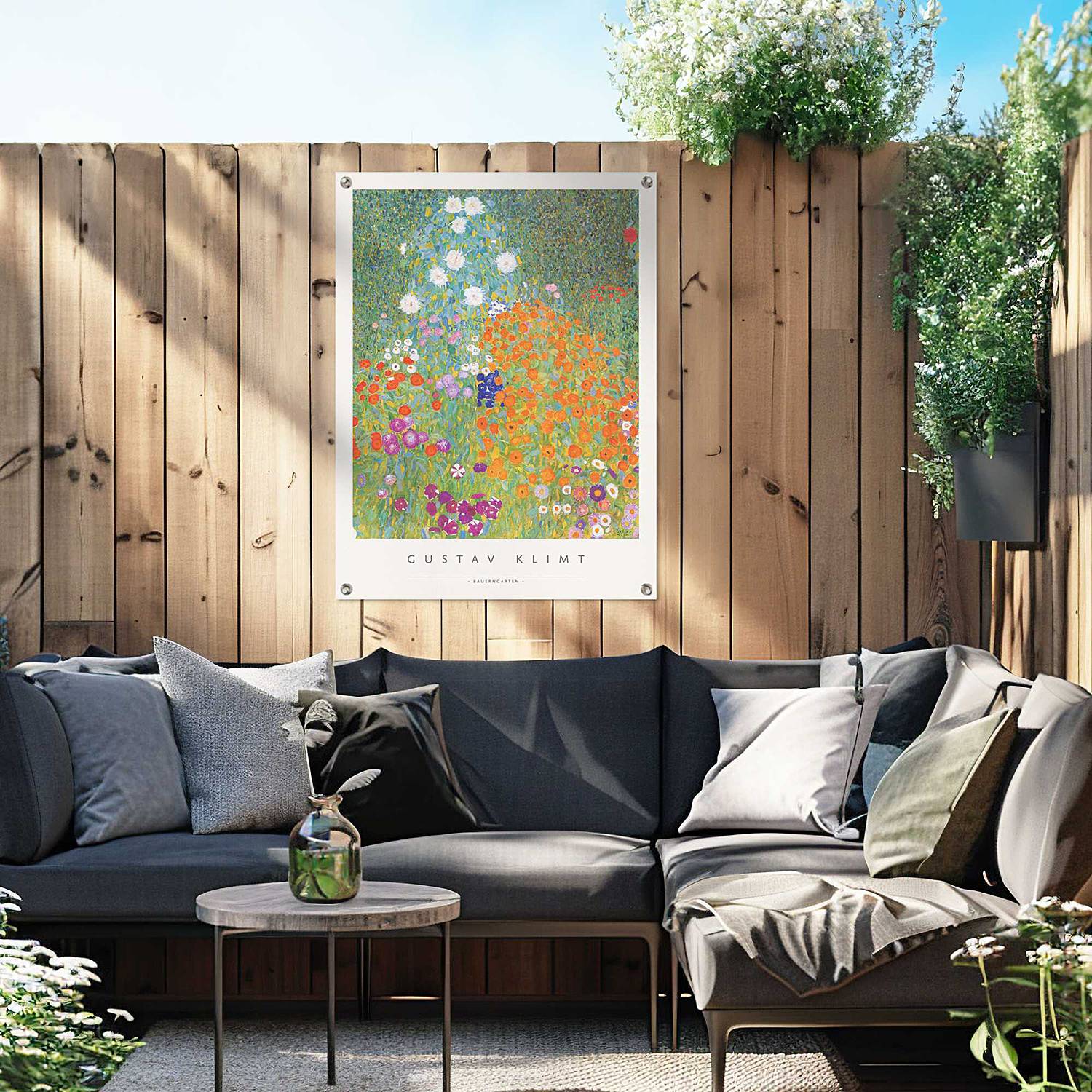 home24 Kunstdruck Gustav Klimt Bauerngarten PVC Multicolor/Multicolor 60 x 80 x 0cm home24 Kunstdruck Gustav Klimt Bauerngarten PVC Multicolor/Multicolor 60 x 80 x 0cm von home24