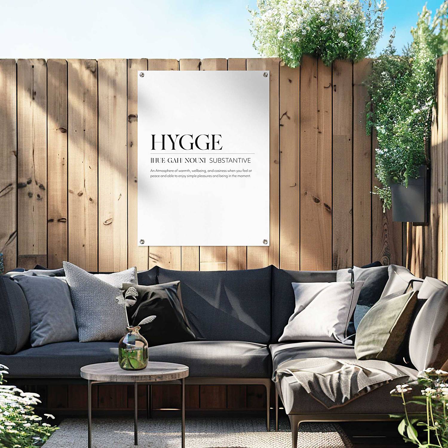 home24 Kunstdruck Hygge PVC Schwarz/Schwarz 60 x 80 x 0cm home24 Kunstdruck Hygge PVC Schwarz/Schwarz 60 x 80 x 0cm von home24