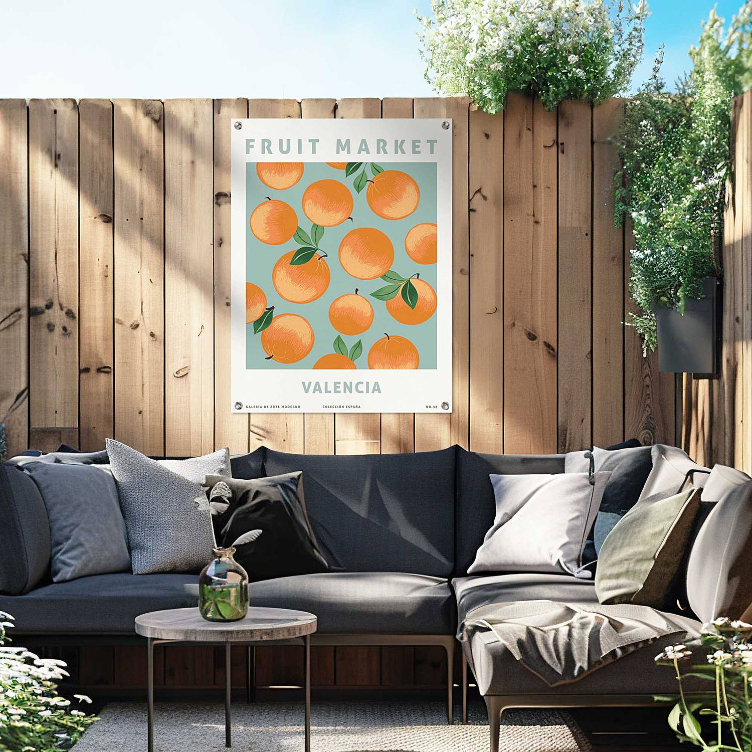 home24 Kunstdruck Orangen PVC Orange/Orange 60 x 80 x 0cm home24 Kunstdruck Orangen PVC Orange/Orange 60 x 80 x 0cm von home24