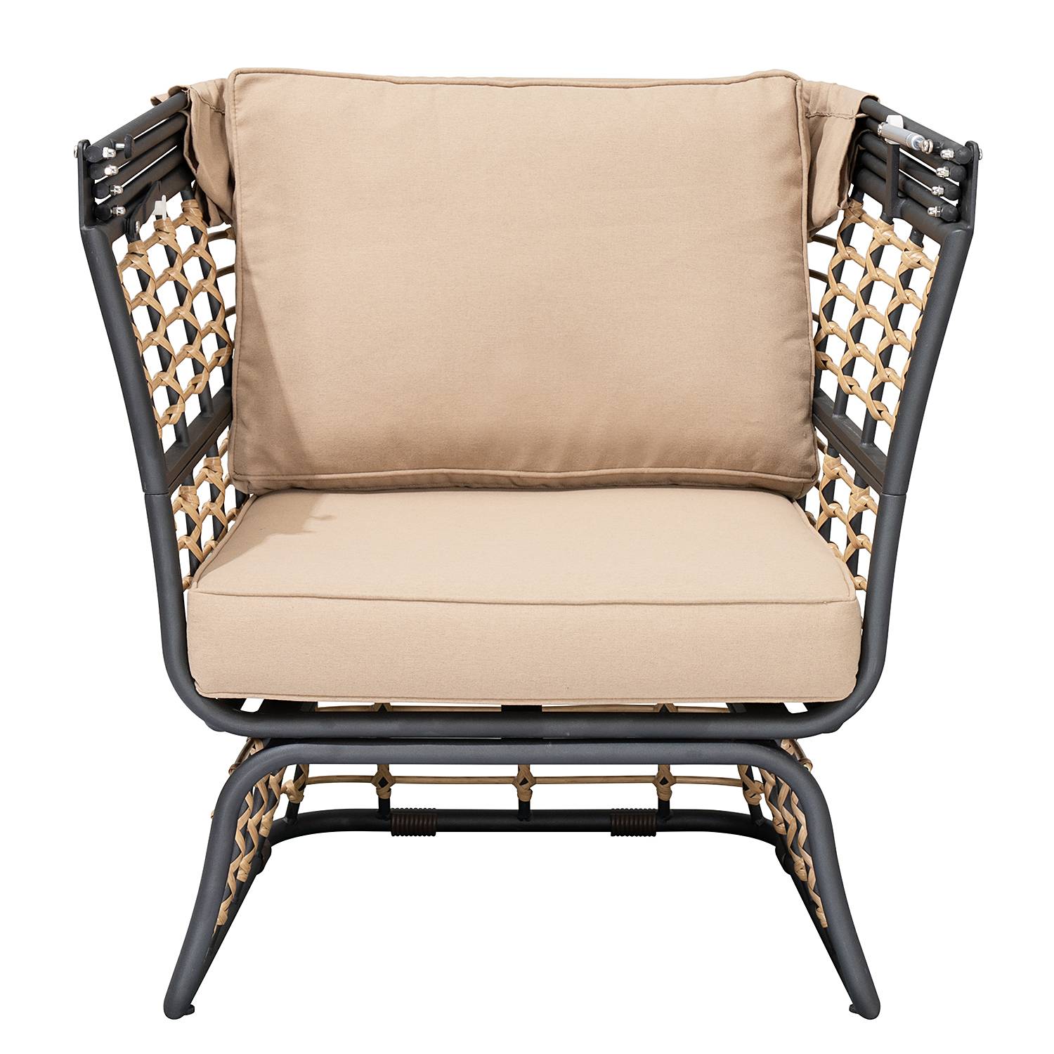 home24 Loungesessel Paros 77 x 156 x 82cm Beige home24 Loungesessel Paros 77 x 156 x 82cm Beige von home24