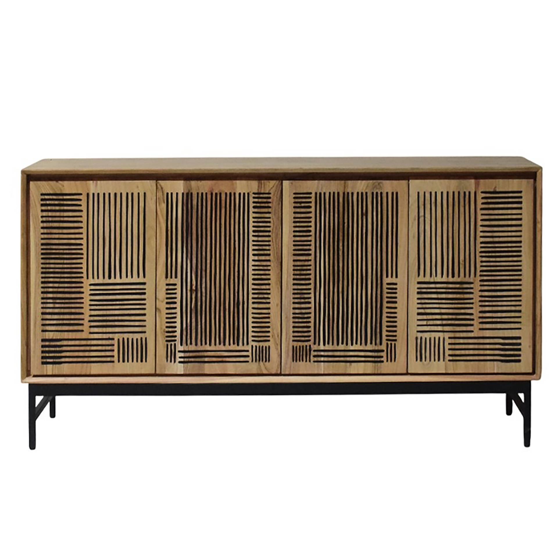 home24 Massives Sideboard Sakas 160 x 85 x 40cm home24 Massives Sideboard Sakas 160 x 85 x 40cm von home24