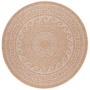home24 Outdoorteppich Comilla rund Typ B Beige/Beige Polyester Ø 120cm home24 Outdoorteppich Comilla rund Typ B Beige/Beige Polyester Ø 120cm von home24