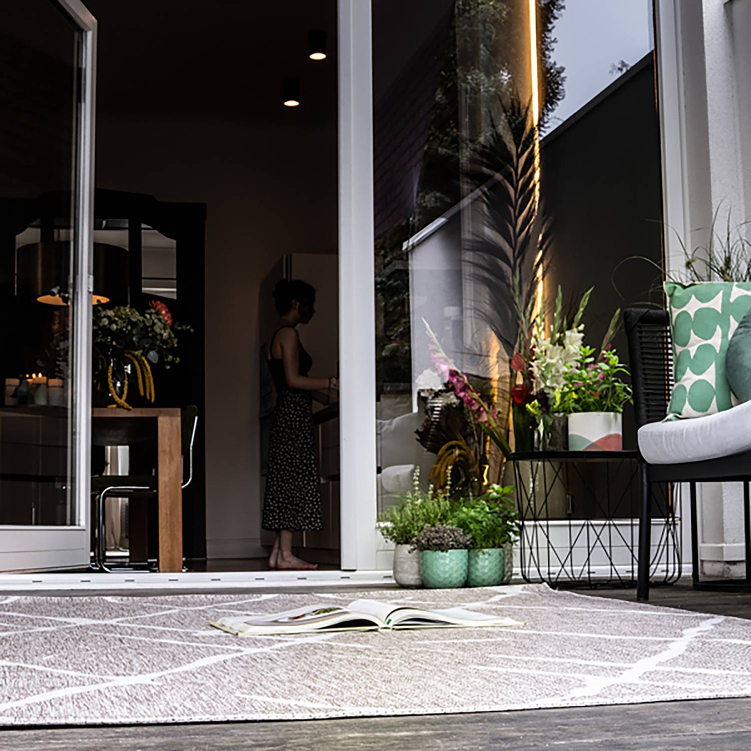 home24 Outdoorteppich My Tallinn Typ A Braun/Grau/Taupe Nylon 80 x 150cm home24 Outdoorteppich My Tallinn Typ A Braun/Grau/Taupe Nylon 80 x 150cm von home24