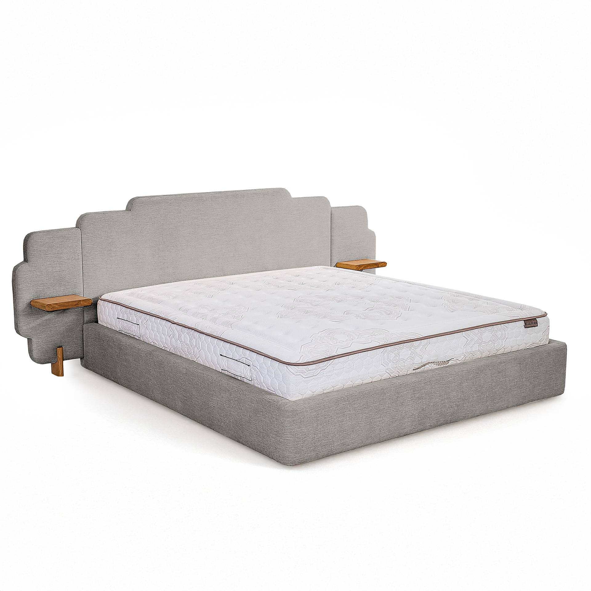 home24 Polsterbett design 140 x 200cm Chenille Roselia Grau Kein Bettkasten home24 Polsterbett design 140 x 200cm Chenille Roselia Grau Kein Bettkasten von home24