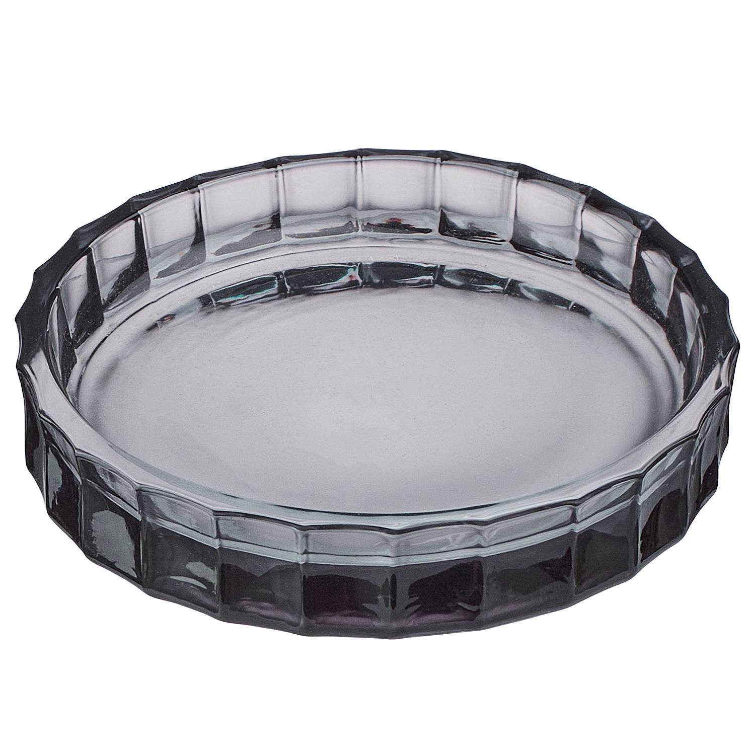home24 Seifenschale 2er-Set Glas Grau Ø 11cm home24 Seifenschale 2er-Set Glas Grau Ø 11cm von home24