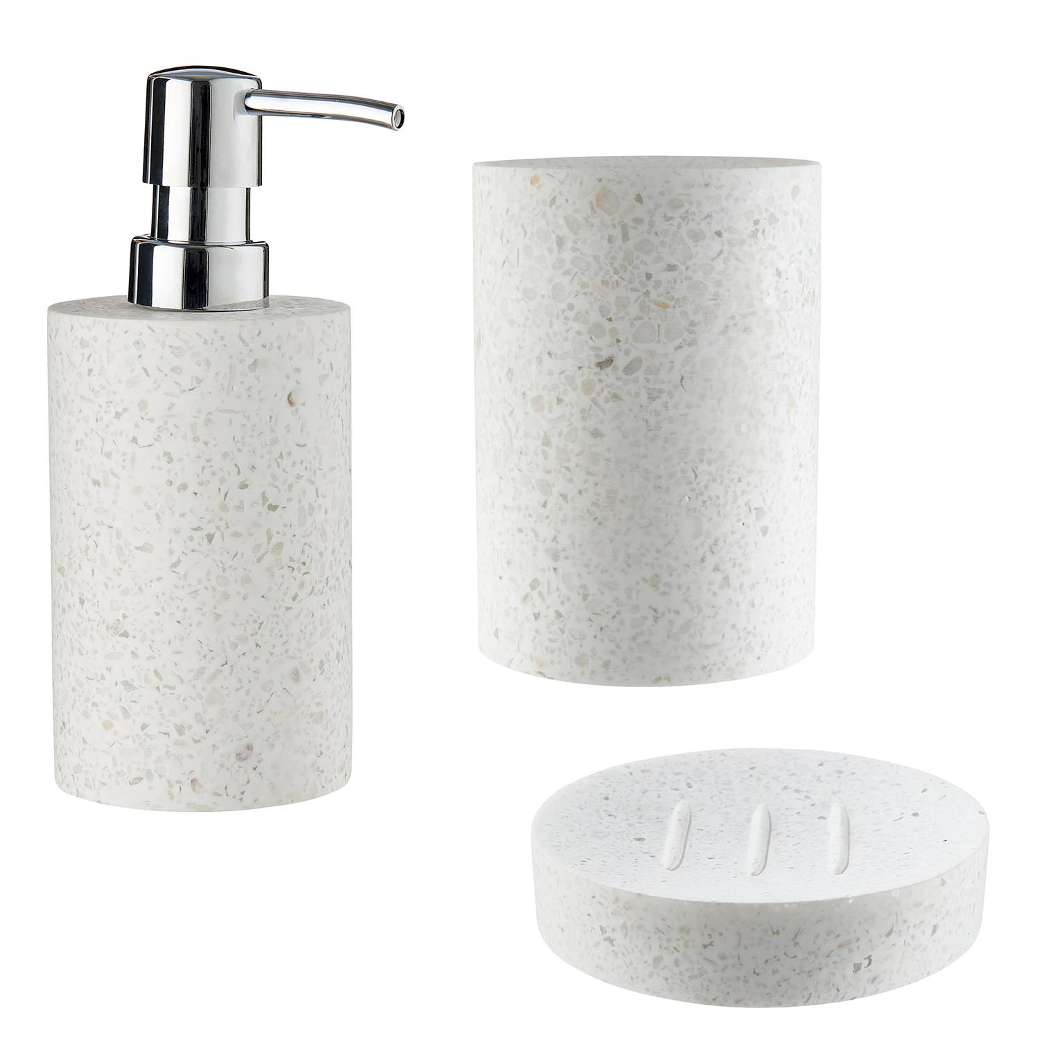 home24 Seifenschale 4er-Set Polyresin Weiß Ø 11cm home24 Seifenschale 4er-Set Polyresin Weiß Ø 11cm von home24