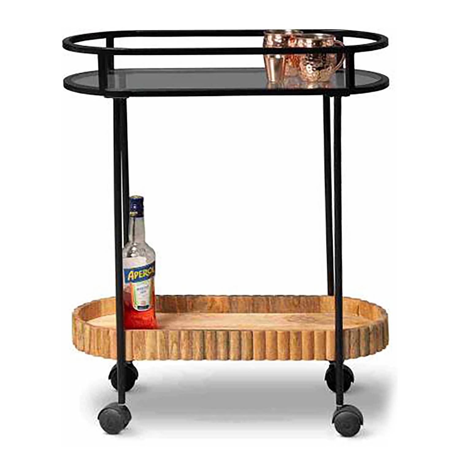 home24 Servierwagen Churai 70 x 86 x 30cm Braun home24 Servierwagen Churai 70 x 86 x 30cm Braun von home24