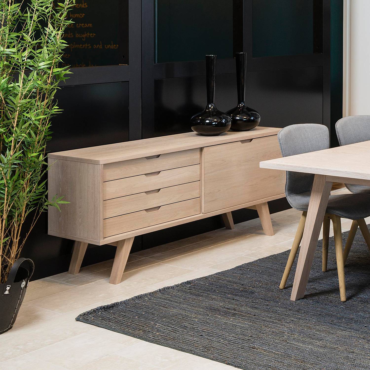 home24 Sideboard Stomenas 160 x 74 x 45cm Braun home24 Sideboard Stomenas 160 x 74 x 45cm Braun von home24