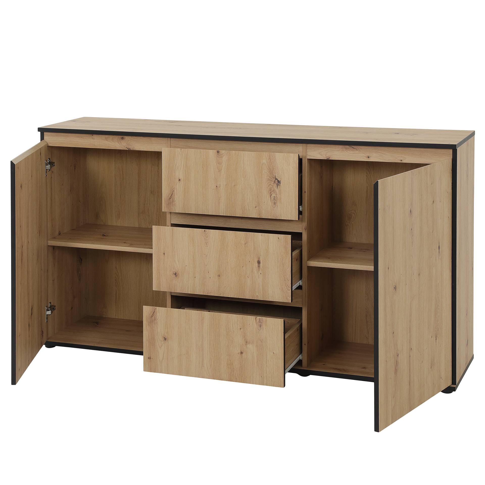 home24 Sideboard Theall 160 x 85 x 38cm Braun home24 Sideboard Theall 160 x 85 x 38cm Braun von home24