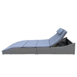 home24 Sonnenliege Split Sun 60 x 73 x 200cm Schwarz home24 Sonnenliege Split Sun 60 x 73 x 200cm Schwarz von home24
