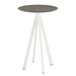 home24 Stehtisch Idomi rund A Tischplatte: Holzverbundplatte, melaminbeschichtet Gestell: Edelstahl, pulverbeschichtet Ø 70cm Multicolor/Marmor home24 Stehtisch Idomi rund A Tischplatte: Holzverbundplatte, melaminbeschichtet Gestell: Edelstahl, pulverbeschichtet Ø 70cm Multicolor/Marmor von home24
