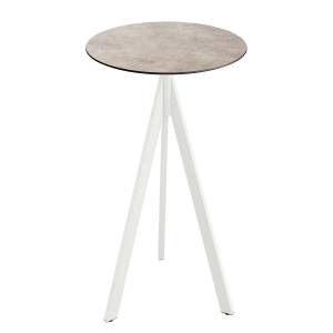 home24 Stehtisch Idomi rund B Tischplatte: Holzverbundplatte, melaminbeschichtet Gestell: Edelstahl, pulverbeschichtet Ø 70cm Multicolor/Beton Dekor home24 Stehtisch Idomi rund B Tischplatte: Holzverbundplatte, melaminbeschichtet Gestell: Edelstahl, pulverbeschichtet Ø 70cm Multicolor/Beton Dekor von home24