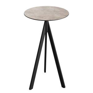 home24 Stehtisch Idomi rund B Tischplatte: Holzverbundplatte, melaminbeschichtet Gestell: Edelstahl, pulverbeschichtet Ø 70cm Multicolor/Beton Dekor home24 Stehtisch Idomi rund B Tischplatte: Holzverbundplatte, melaminbeschichtet Gestell: Edelstahl, pulverbeschichtet Ø 70cm Multicolor/Beton Dekor von home24