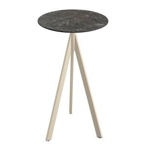 home24 Stehtisch Idomi rund B Tischplatte: Holzverbundplatte, melaminbeschichtet Gestell: Edelstahl, pulverbeschichtet Ø 70cm Multicolor/Marmor Grau home24 Stehtisch Idomi rund B Tischplatte: Holzverbundplatte, melaminbeschichtet Gestell: Edelstahl, pulverbeschichtet Ø 70cm Multicolor/Marmor Grau von home24