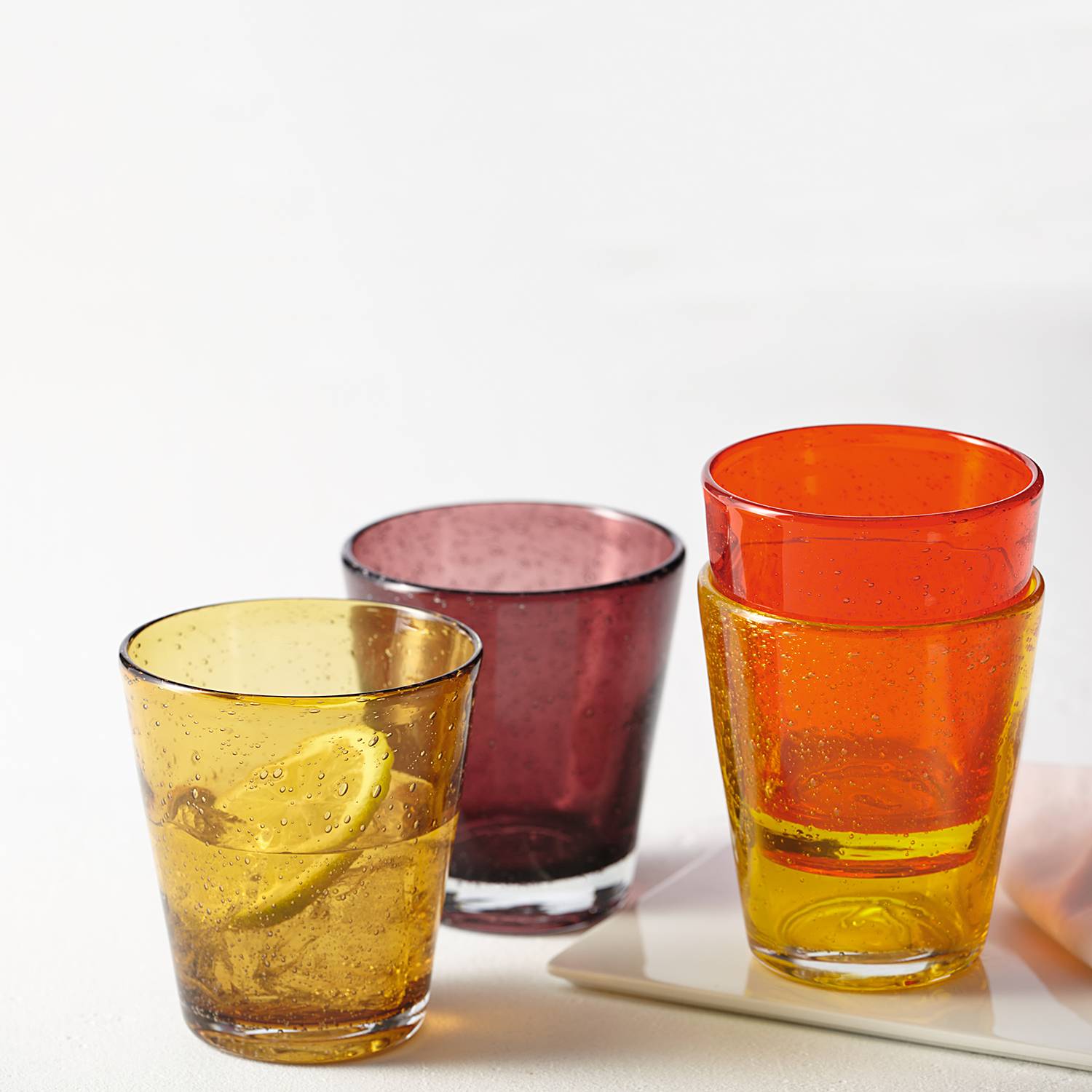 home24 Trinkglas 6er-Set Ø 9cm Gelb/Bernstein home24 Trinkglas 6er-Set Ø 9cm Gelb/Bernstein von home24