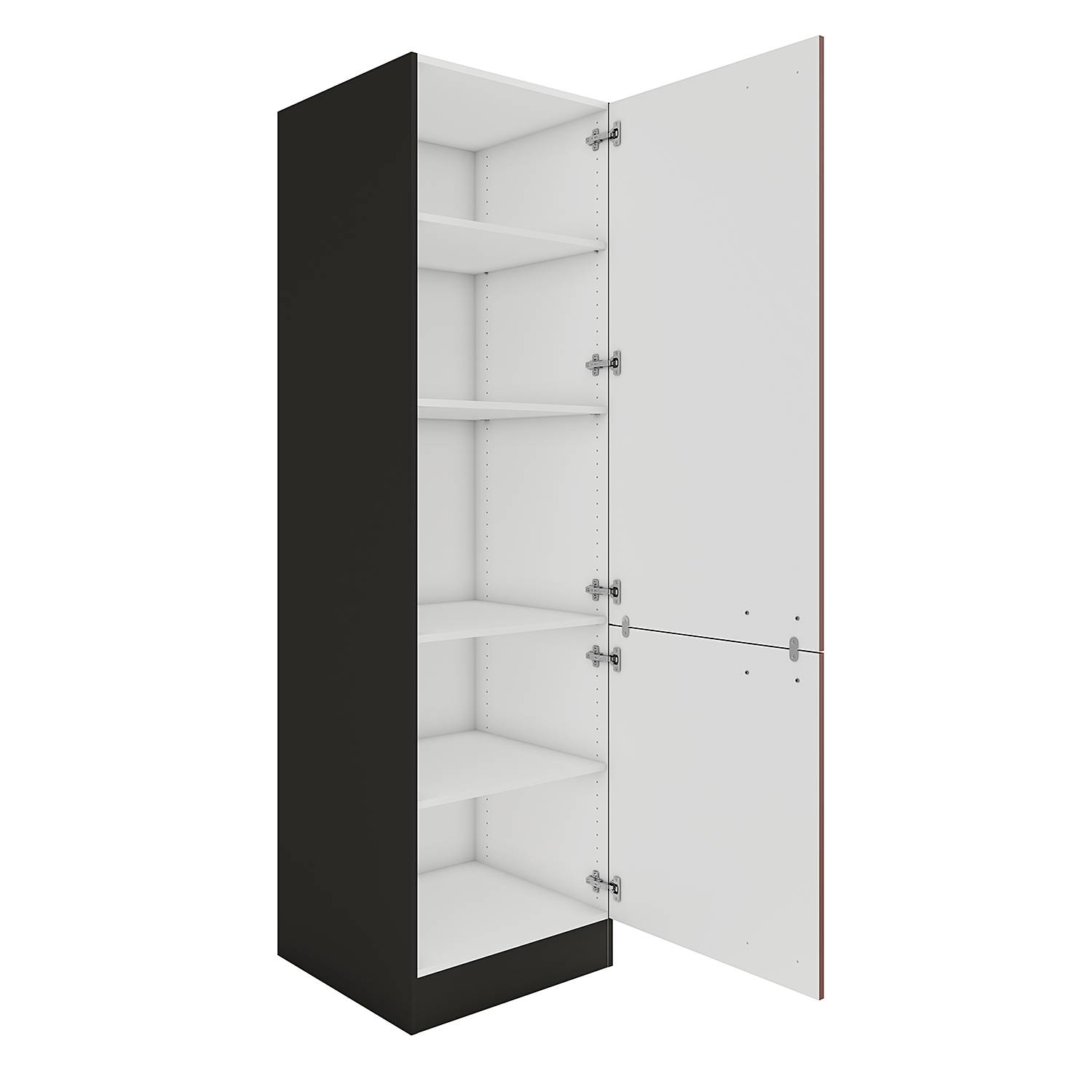 home24 Vorratsschrank 60 cm 60 x 207 x 60cm Rot/Rostrot/Anthrazit home24 Vorratsschrank 60 cm 60 x 207 x 60cm Rot/Rostrot/Anthrazit von home24
