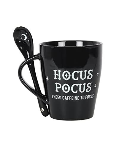 horror-shop Hocus Pocus Gothic Lieblings Tasse mit Löffel als Geschenkidee von horror-shop