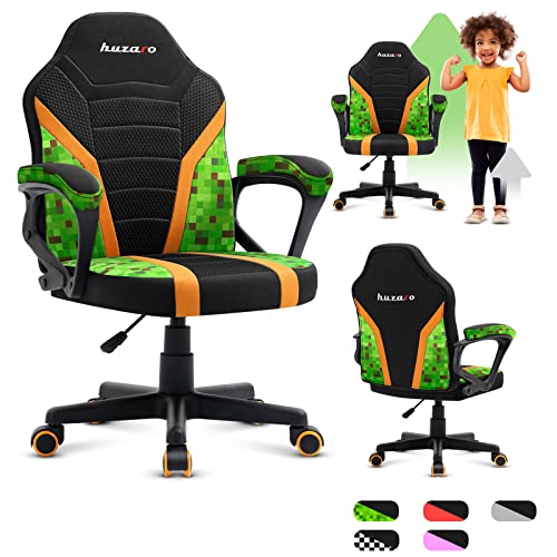 huzaro Ranger 1 0 Gaming Stuhl für Kinder Bürostuhl Gamer Chair Schreibtischstuhl ergonomisches modernes Design Armlehnen Sitzhöhenverstellung Gummiräder von huzaro