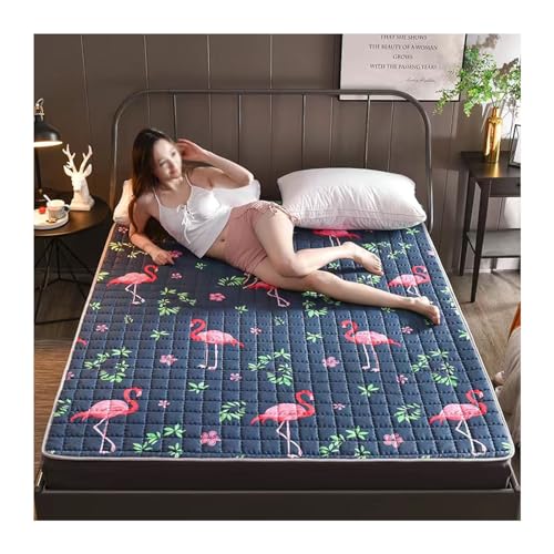 Tatami-Schlafmatte Japanische Futon-Matratze Boden-Bett-Pad Klappmatratze Für Studentenwohnheime (Color : C, Size : 120 x 200 cm (47 x 79 inches)) von hxoity