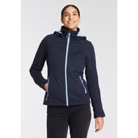 Icepeak Softshelljacke "D SOFTSHELLJACKE BOISE", mit Kapuze, Wasserdicht & Winddicht von icepeak