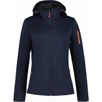 Icepeak Softshelljacke "D SOFTSHELLJACKE BRIDGEWATER", mit Kapuze von icepeak