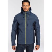 Icepeak Softshelljacke "ICEPEAK BAZINE", mit Kapuze, mit dezenten Logoschriftzügen von icepeak