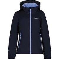 Icepeak Softshelljacke "K SOFTSHELLJACKE KOBRYN", mit Kapuze, mit modischen Logoschriftzügen von icepeak