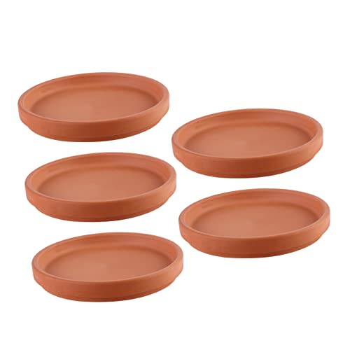 ifundom 5 Stück Teiliges Keramische Blumentopfuntersetzer mit Drainage Terrakotta Pflanzentöpfe Halter für Garten Langlebig ifundom 5 Stück Teiliges Keramische Blumentopfuntersetzer mit Drainage Terrakotta Pflanzentöpfe Halter für Garten Langlebig von ifundom
