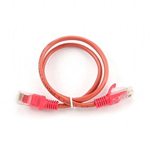 iggual igg310861 1.5 m CAT5E U/UTP (UTP) rot Netzwerk-Kabel – Netzwerk-Kabel (RJ-45, RJ-45, männlich/männlich, Gold, CAT5e, U/UTP (UTP)) von iggual