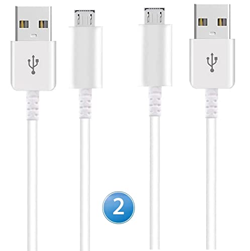 2X Micro-USB 100 cm Kabel Datenkabel Ladekabel kompatibel mit Vivo Y20s vivo Y01 vivo y02 vivo y10 vivo y15 vivo y15c vivo y15s vivo y15A Handykabel von ino