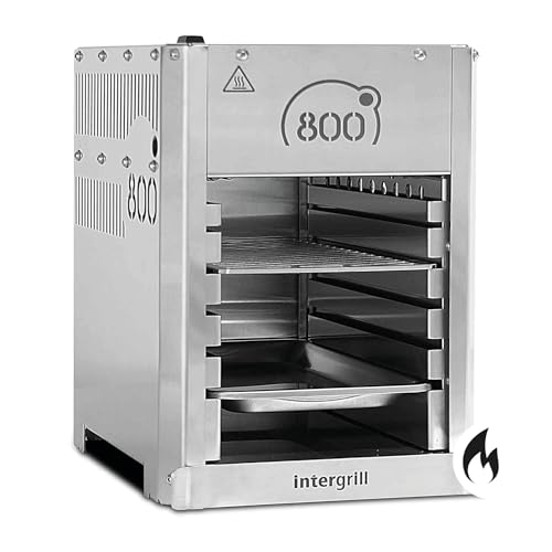 intergrill 800° Gasgrill Light 3,3kW | 12,6 kg Hochleistungs-Steakgrill | Oberhitze-Campinggrill Edelstahl | Inkl. Grillrost Gastroschale Piezozündung intergrill 800° Gasgrill Light 3,3kW | 12,6 kg Hochleistungs-Steakgrill | Oberhitze-Campinggrill Edelstahl | Inkl. Grillrost Gastroschale Piezozündung von intergrill
