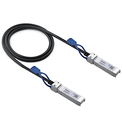 25G SFP28 SFP+ Twinax Cable, 25GBASE-CR SFP28 to SFP28 Direct Attach Copper(DAC) Passive Cable, for Cisco SFP-H25GB-CU0.3M, 0.3m(1ft) von ipolex
