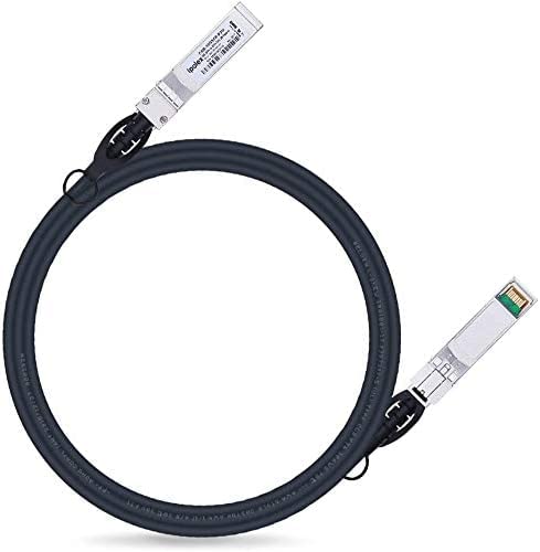 10G SFP+ Twinax Cable 2m (6.56ft), SFP Patch Cable, Direct Attach Copper(DAC) Passive Cable for Cisco SFP-H10GB-CU2M, Meraki, Ubiquiti UniFi UC-DAC-SFP+, Mikrotik and More von ipolex